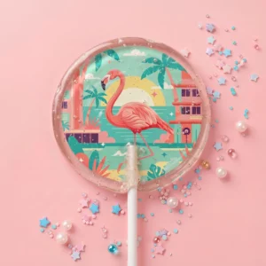 Sucette personnalisée avec déco sur mesure
